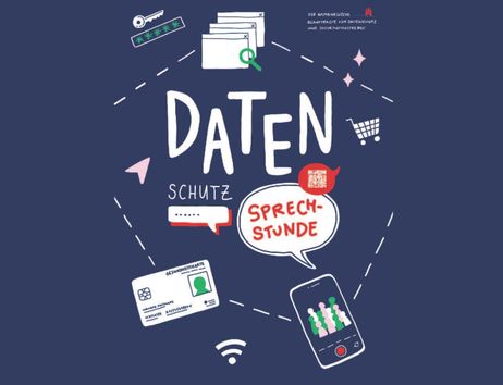 Symbolische Darstellung von einer Gesundheitskarte, einem Handy, Akten etc.