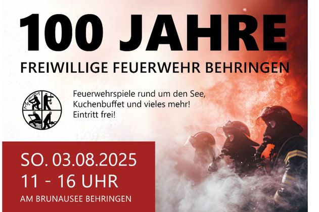 100 Jahre Freiwillige Feuerwehr Behringen