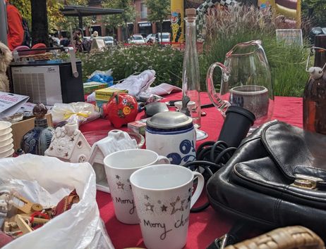 Flohmarktstand auf dem Käkenhof