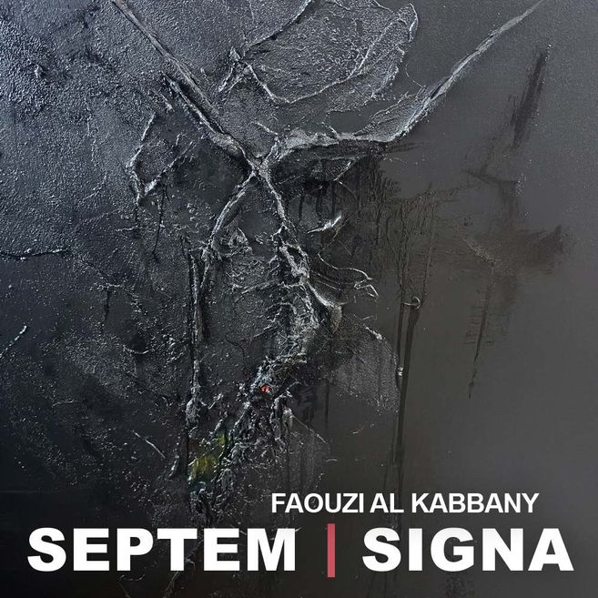 Einladung zur Ausstellung SEPTEM|SIGNA von Faouzi Al Kabbany