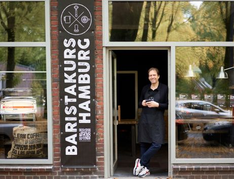 Location und Eingang der Barista Akademie