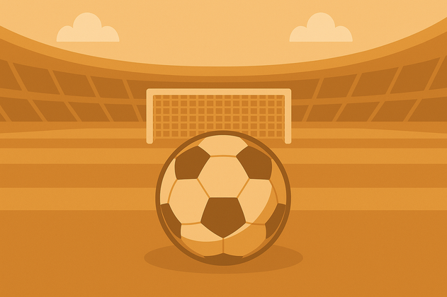 Symbolbild: Fußballstadion in braun