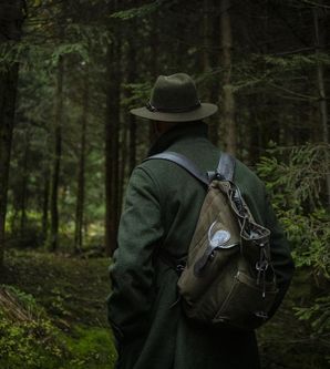 Jäger im Wald
