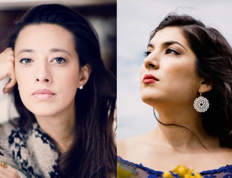 Josefine Göhmann (Gesang) Schaghajegh Nosrati (Klavier)