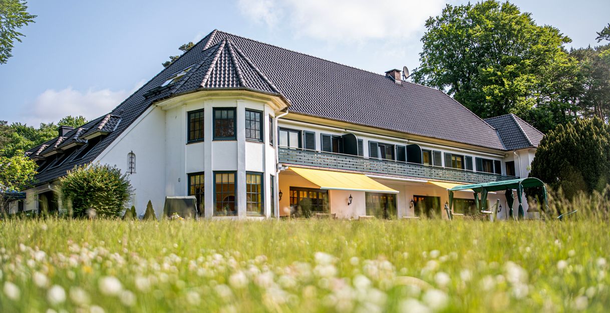 Das Kinder- und Jugendhospiz Sternenbrücke Hausansicht