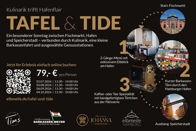 Tafel & Tide - Genuß-Tour vom Fischmarkt in die Speicherstadt