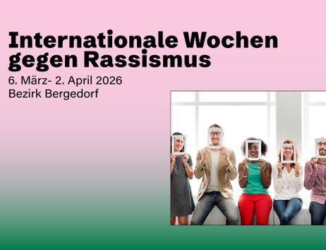 diverse group of people holding up white frames to their faces