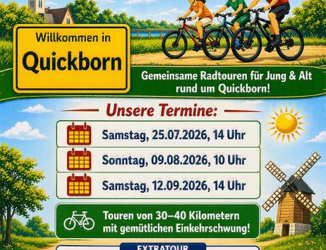 Gemeinsame Fahrradtouren für Jung & Alt