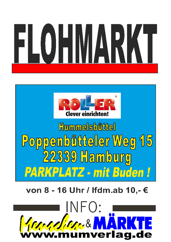 Werbeplakat