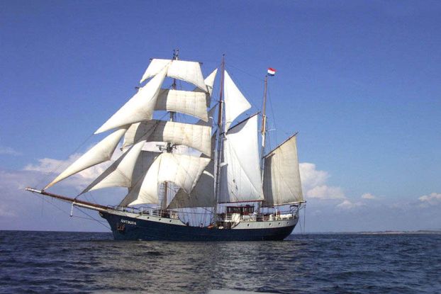 ANTIGUA unter Segeln, © Tallship Company