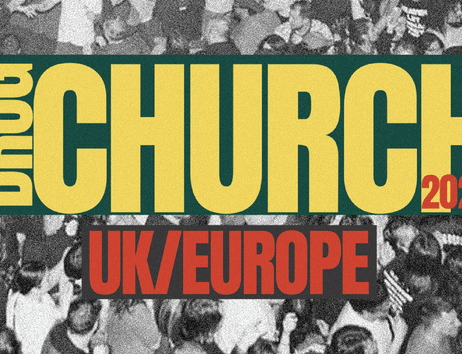 Poster für die Drug Church Tour 2026 in UK und Europa.