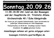 Flohmarkt am Bauwagen