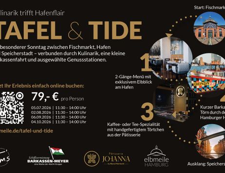 Tafel & Tide - Genuß-Tour vom Fischmarkt in die Speicherstadt