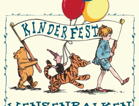 Das Bild das Einladungsplakat für das Kinderfest Wensenbalken.