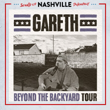 Sound of Nashville präsentiert: GARETH - Beyond The Backyard Tour, © links im Bild