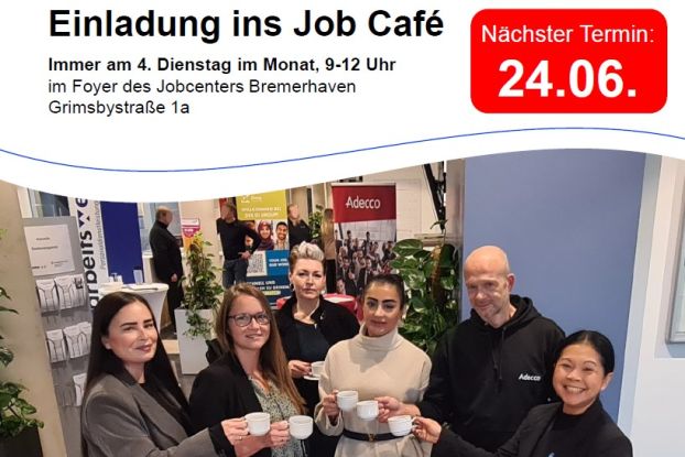 Job Café Bremerhaven, © Jobcenter Bremerhaven