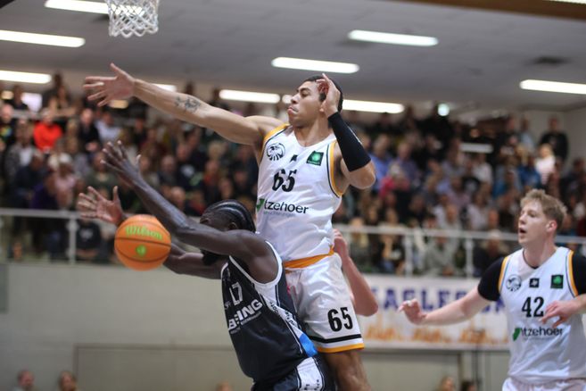 Hoch hinaus will Chris Herget mit den Itzehoe Eagles.