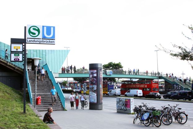 Treffpunkt: U-/S-Bahnhof Landungsbrücken, © Ann-Katrin Weber