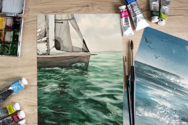 Meer und Wasser, © Mary-Lou Ploß