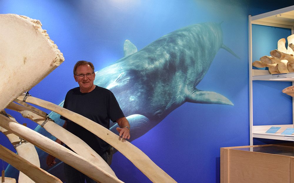 Matthias Preuß im Museum der Natur Hamburg - Zoologie