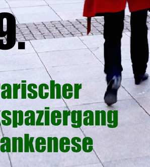 Spaziergängerin in der Stadt