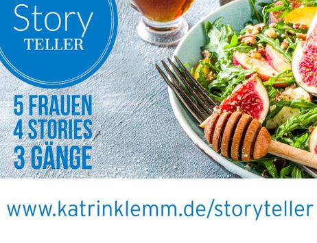 Salat mit Feigen und Honig - Einladung zum Essen StoryTeller - 5 Frauen  4 Stories 3 Gänge