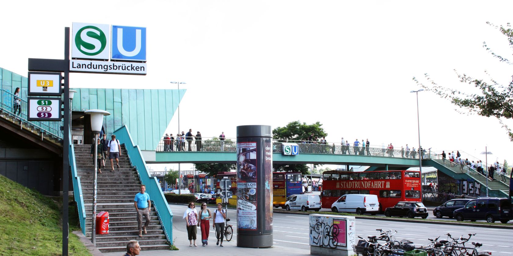 Treffpunkt: U-/S-Bahnhof Landungsbrücken, © Ann-Katrin Weber