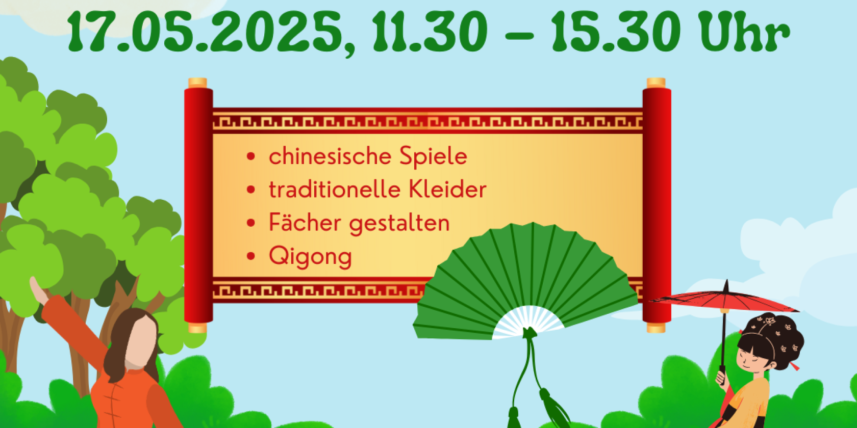 Chinesisch im Stadtpark 17.05., © Alina Kurowski