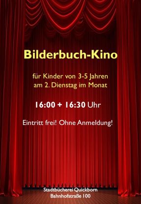 Bilderbuchkino, © Stadtbücherei Quickborn