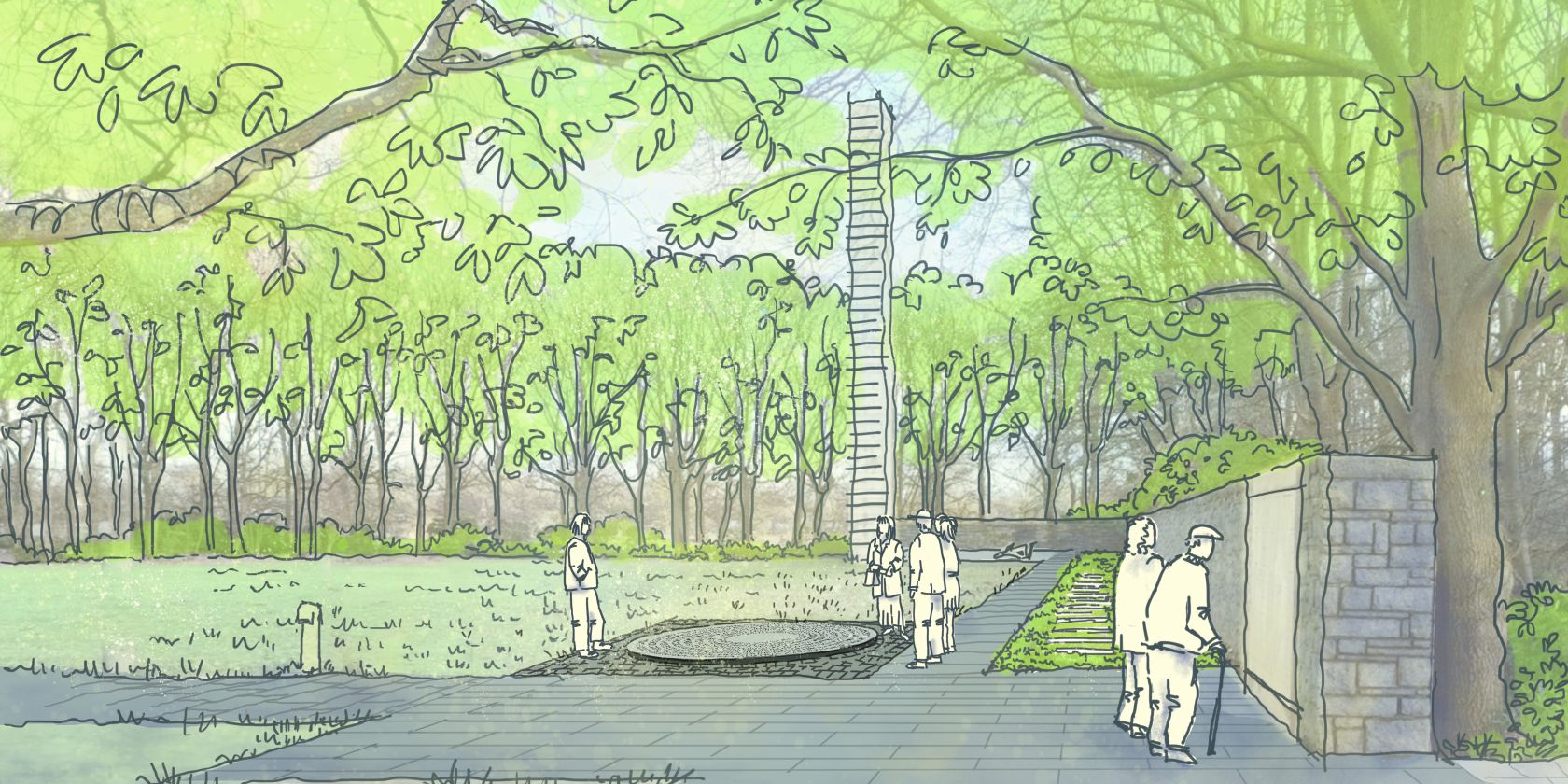 Internationales Mahnmal, © MERA Landschaftsarchitekten