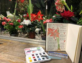 Florales Weihnachts-Atelier
