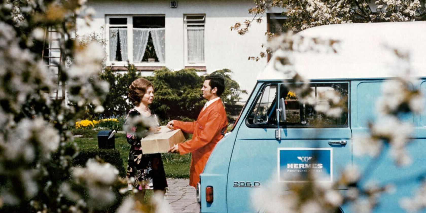 Dein Paket ist da. Familienführung, © 1970er Jahre. Otto (GmbH & Co KG)