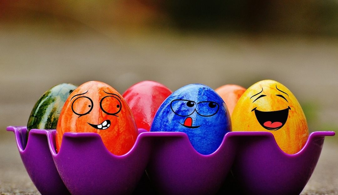 Bunte Ostereier für den Bastelevent