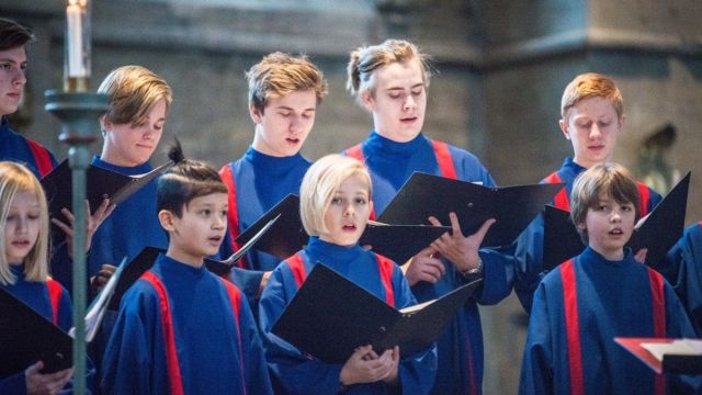 Gastkonzert des Linköpings Gosskör (Knabenchor Linköping, Schweden)