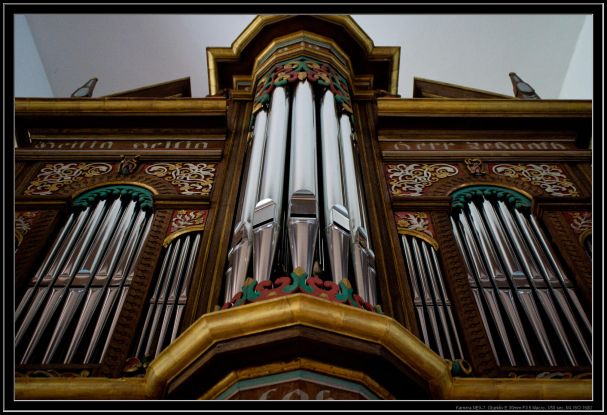 Die Orgel der Matthias-Claudius-Kirche Reinfeld, © Dierk Topp