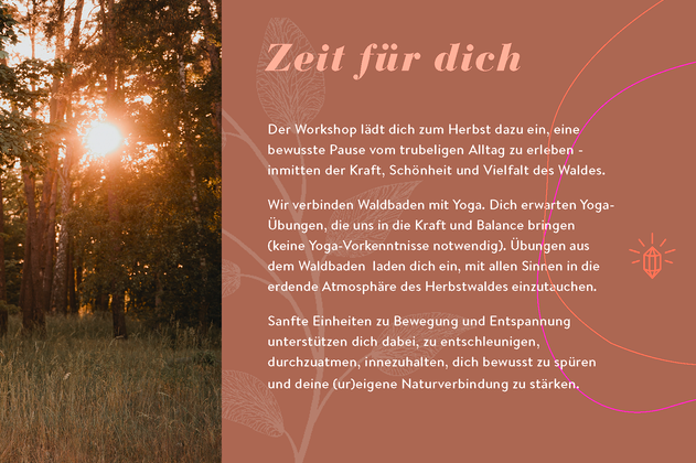 Zeit für dich: Yoga und Waldbaden in der Natur mit Waldimpuls-Hamburg