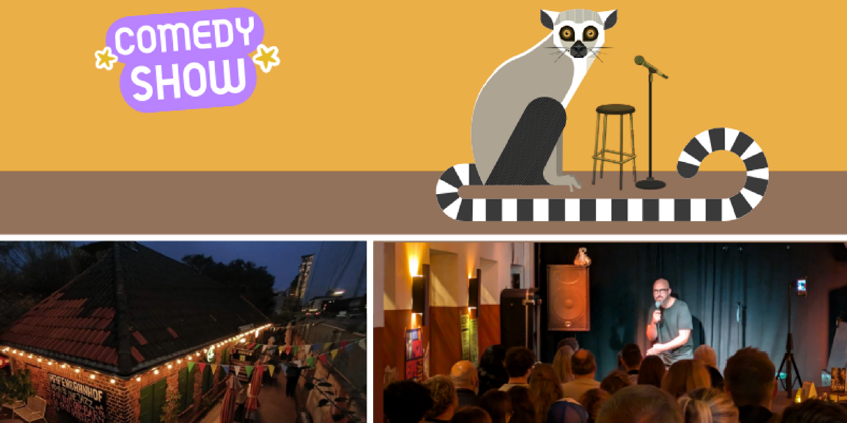 Stand-Up Comedy Show im Hafenbahnhof Altona, © iStock