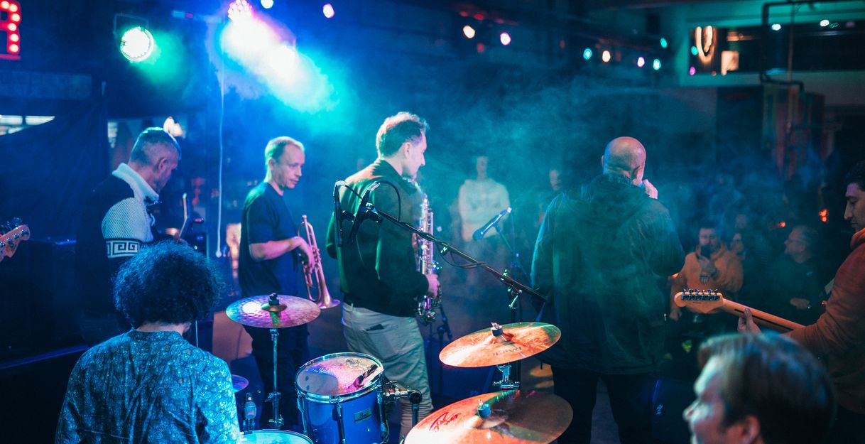 Jamsession Blick von der Bühne