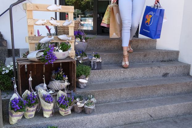 Shopping in Glueckstadt, © GDM