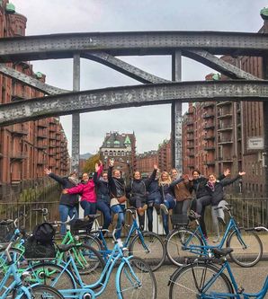 Fahrradtour, Hamburg Auskenner, Gruppe