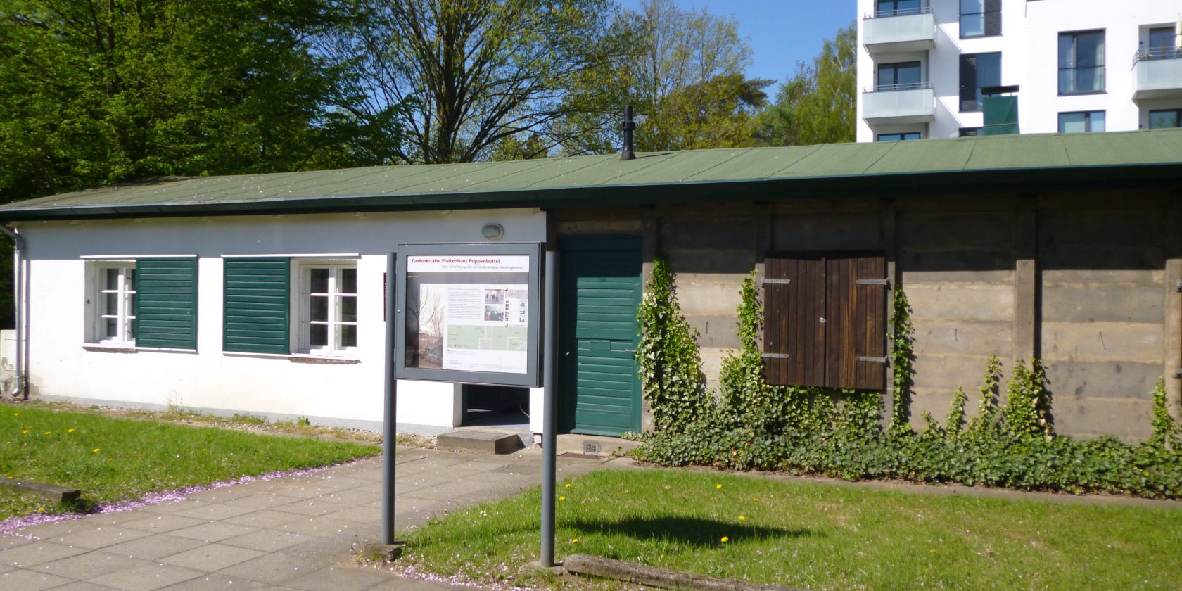 Gedenkstätte Plattenhaus Poppenbüttel, © KZ-Gedenkstätte Neuengamme