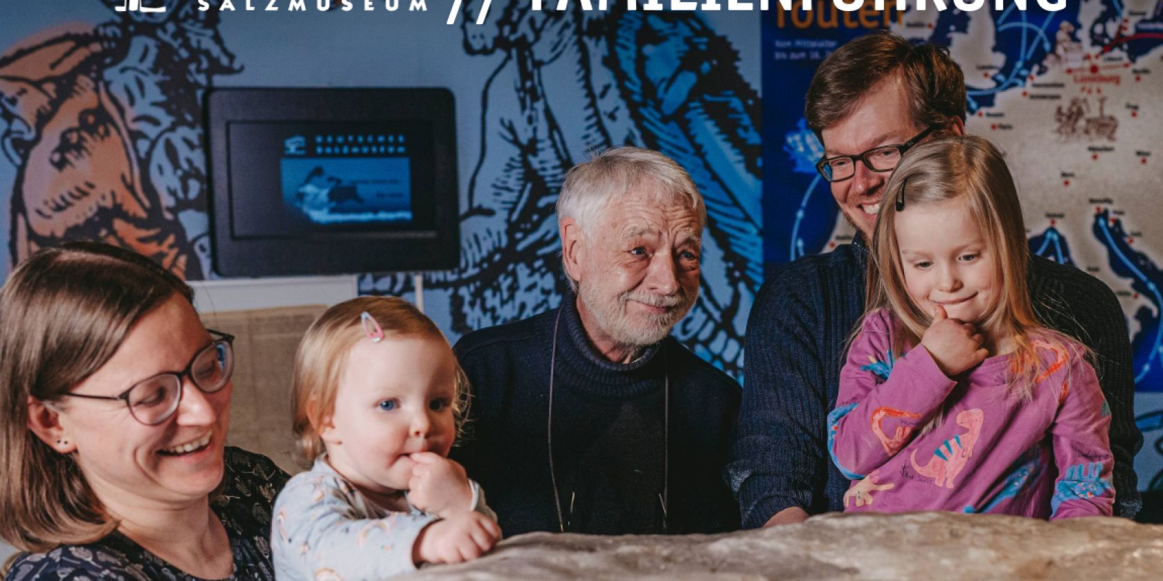 Familienführungen im Salzmuseum Lüneburg, © Sophie Wolter