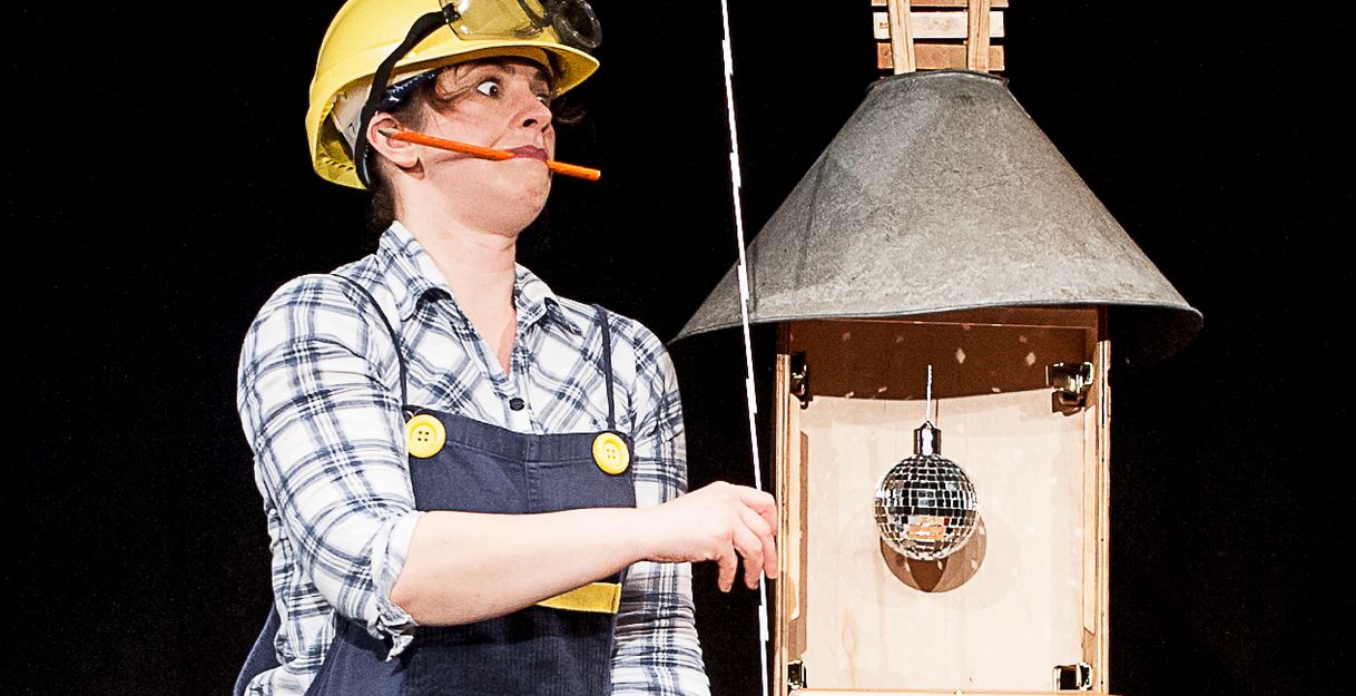 Bauarbeiterin Patty Platzda