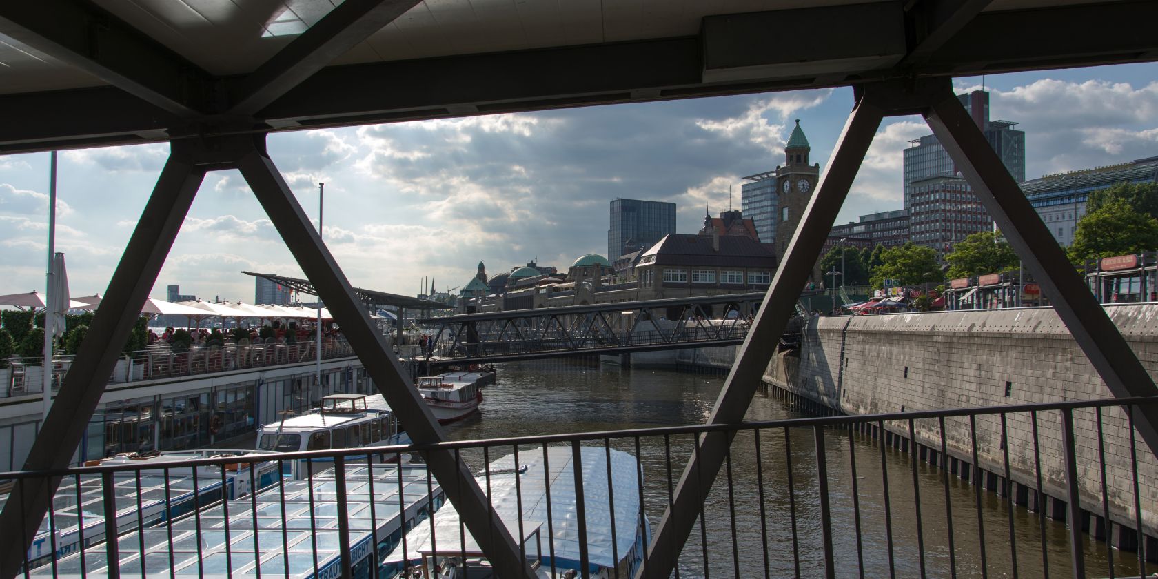 St. Pauli Landungsbrücken, © Johannes Beschoner
