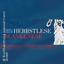 Grafik mit der Freiheitsstatue und dem Text '2026 Herbstlese Blankenese'.