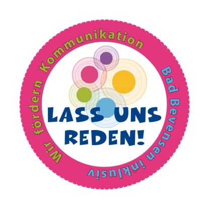Logo "Lass uns reden", © Gesine Mörtl