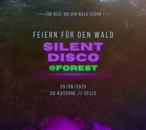 Silent Disco @Forest - Für alle, die den Wald feiern, Quelle: Reservix