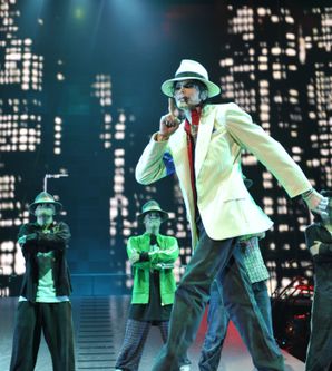 Michael Jackson auf der Bühne