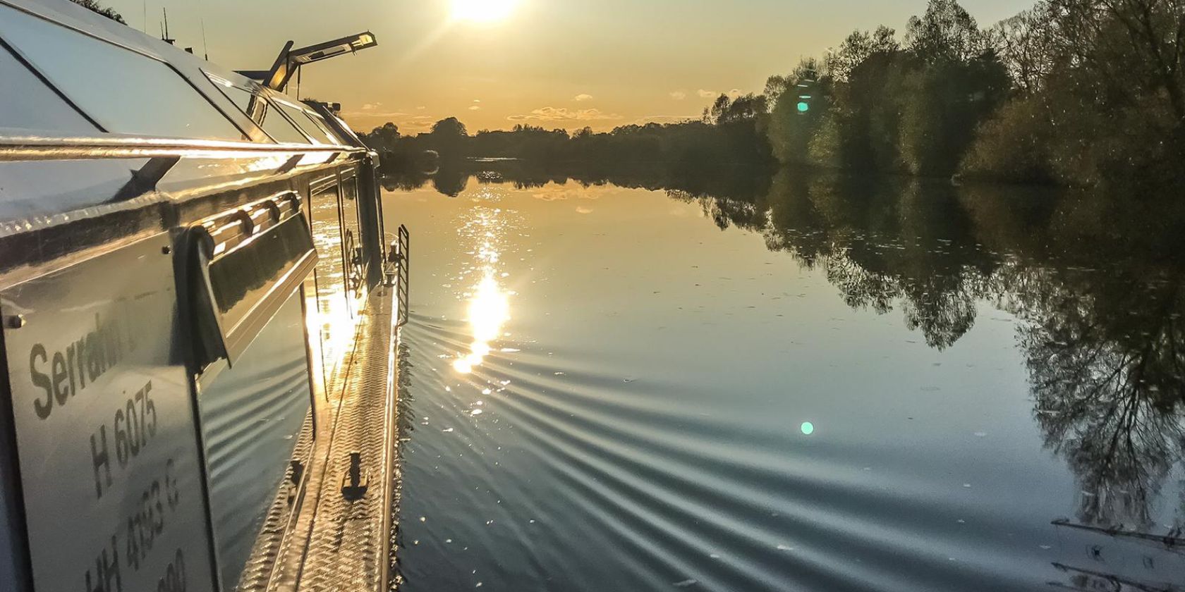 Sonnenaufgang Morgenstimmung  (8), © Bergedorfer Schifffahrtslinie Buhr GmbH