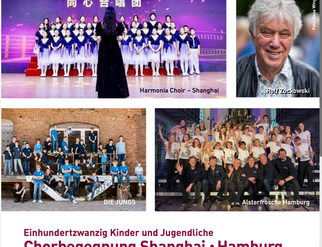 Diese Chöre sind bei dem Konzert dabei. 